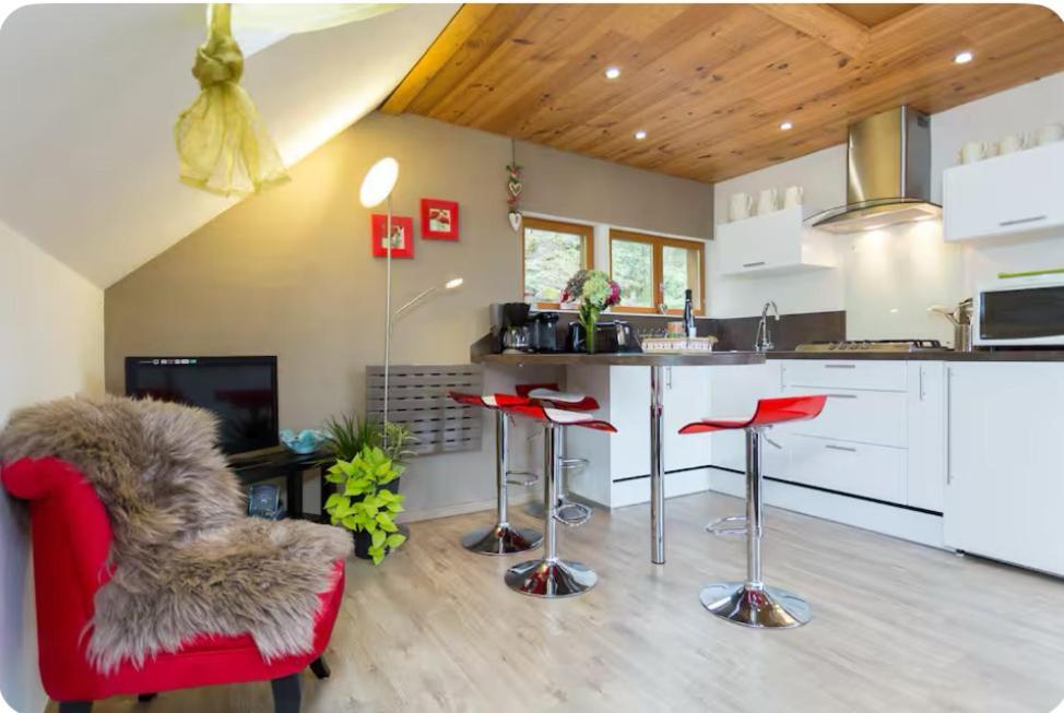 Gite La Bergerie Chalet Independant Kirchberg Dış mekan fotoğraf